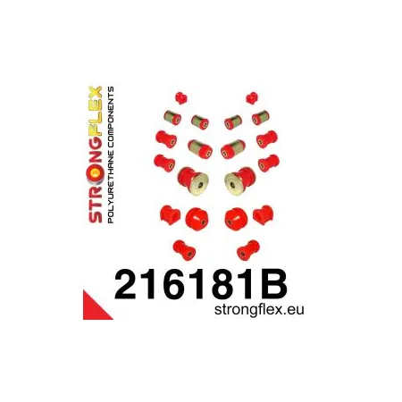 216181B: Kompletny zestaw zawieszenia Toyota Celica MK7