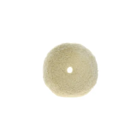 LAKE COUNTRY 165mm Curved Edge Cutting Unsteamed Twisted Wool Pad (41-005 Hook & loop)