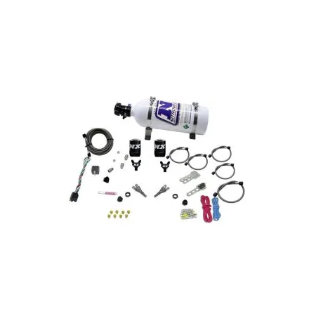 Dual Nozzle Nitrous System with 5Lb Bottle for GM TBI ALL (50-75-100-125HP) Nitrous Express NX 20218-05