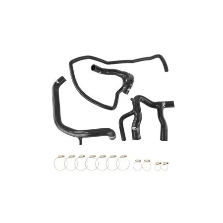 Zestaw Przewodów Silikonowych do Układu Chłodzenia FMIC.EU Land Rover Defender 2.5 TD5 1998-2007 - Czarny