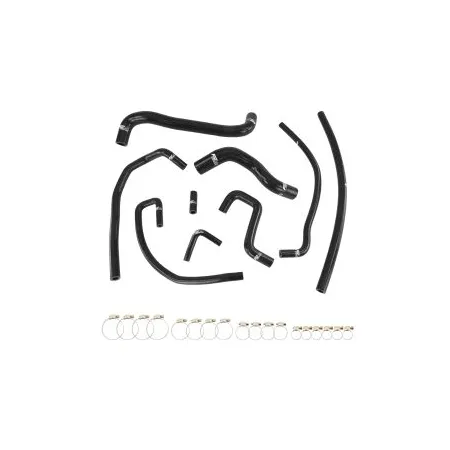 Zestaw Przewodów Silikonowych do Układu Chłodzenia FMIC.EU Chevrolet Chevy Corvette 5.7L LT1 1991-1996 - Czarny