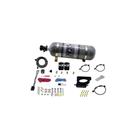 3-Bolt Nitrous Plate System with 12Lb Carbon Bottle for GM LS Nitrous Express NX 20935-12