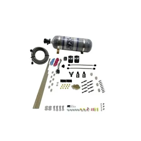 8-Cyl Dry Direct Port Nitrous System 12LB Nitrous Express NX 93006-12