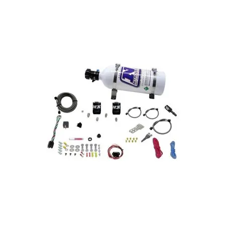 Hemi & Srt8 Single Nozzle Fly-By-Wire Sys (35-150Hp) with 5Lb Bottle Nitrous Express NX 20918-05