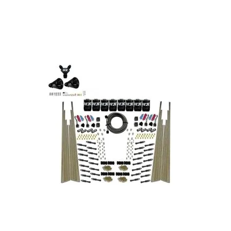 Four Stage 8-Cyl Dry Direct Port Nitrous System without Bottle Nitrous Express NX 93306-00