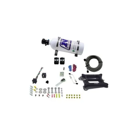 4150 Conventional Plate System Alcohol Stage 6 50-300Hp with 5Lb Bottle Nitrous Express NX 30045-05