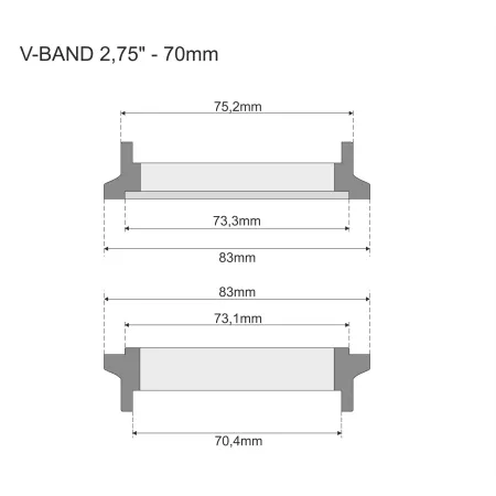 V-BAND FMIC.Pro 70mm 2,75