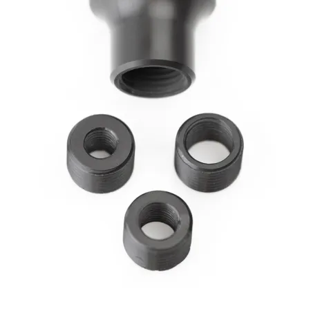 Nuke Performance Gear Knob Cavernous Carbon 40, Matte finish