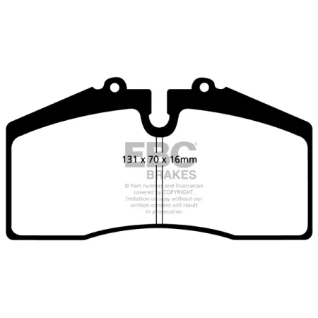 DP51014NDX Klocki hamulcowe BLUESTUFF NDX EBC Brakes Audi RS2 8C Porsche BMW ALPINA B3 GT3 Ford Saleen Mustang Holden Australia and New Zealand Avalan