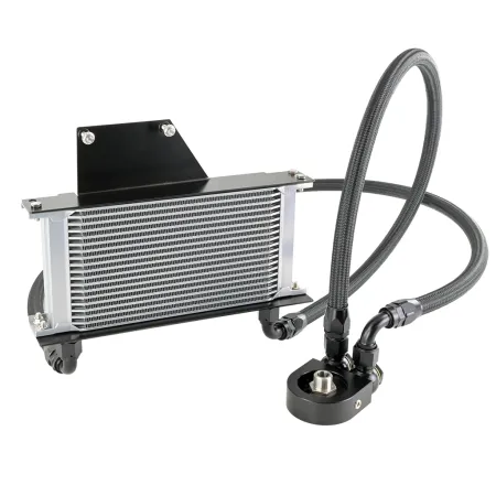 Zestaw Chłodnicy Oleju Silnikowego Srebrny FMIC.Pro Subaru Impreza WRX STI 2001-2005