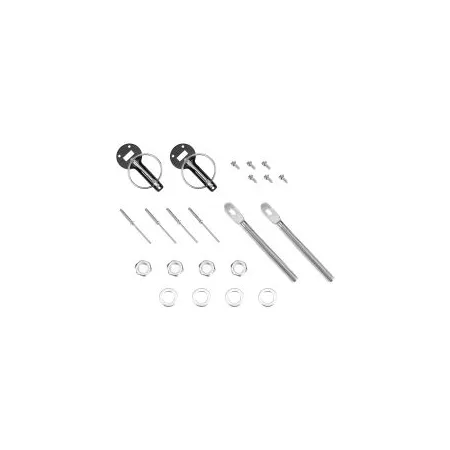 JRspec Zapinki Maski - czarne