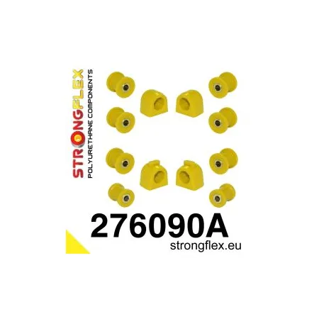 276090A: Zestaw tulei stabilizatorów i łączników przód - tył SPORT Subaru Impreza GC GF