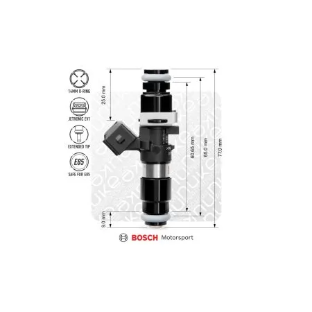 Nuke Performance Wtryskiwacz Bosch 980cc 65 mm EV14L