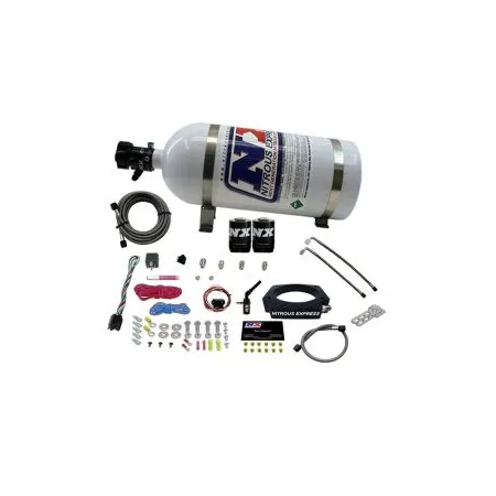Nitrous Plate System with 10Lb Bottle for GM 6.2L Truck 2014+ Nitrous Express NX 20937-10