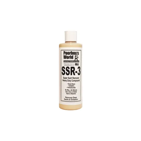 POORBOY'S WORLD SSR 3 Heavy Duty Compound 473 ml