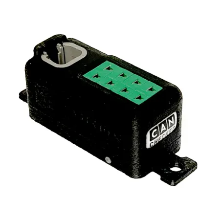 CANchecked TCC04 Konwerter termoparowy z 4-pinowym złączem DTM