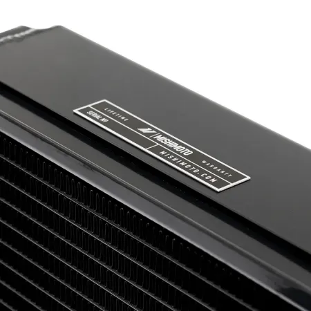 Mishimoto MMRAD-UNI-DRG Universal Drag Race Performance Aluminum Radiator Black