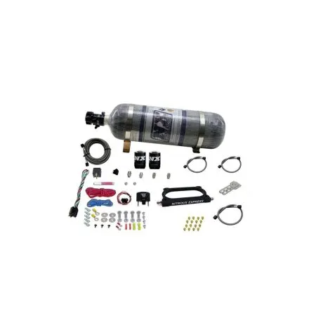 Nitrous Plate System with 12Lb Carbon Bottle for Ford GT 500 Nitrous Express NX 20949-12
