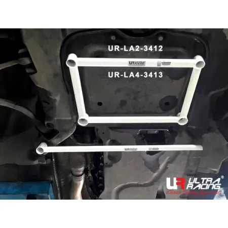 Rozpórka przednia dolna (Front Lower Tiebar) (3412) Ultra Racing BMW E84 (X1) 2.0 4WD 09-15