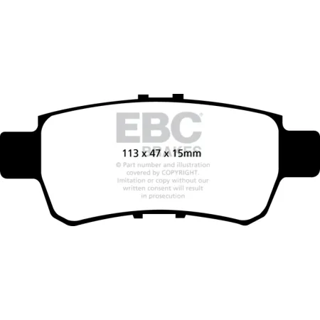 DP61744 Klocki hamulcowe GREENSTUFF EBC Brakes Honda Odyssey