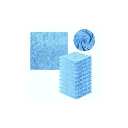 10x Puszysta ścierka ściereczka z mikrofibry bezszwowa , dwustronna 40x40 cm 400g/m2