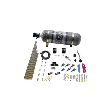 6 Cylinder Direct Port Gas 150-375Hp with 12Lb Carbon Bottle Nitroux Express NX 80006-12