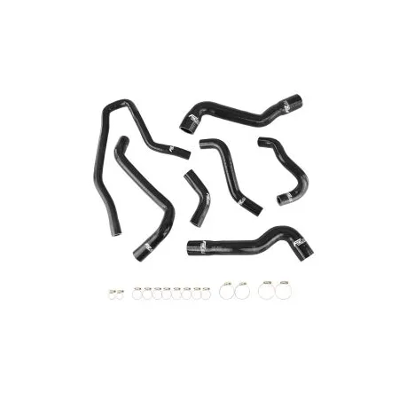 Zestaw Przewodów Silikonowych do Układu Chłodzenia FMIC.EU BMW E90 318i 320i N46 2004-2013 - Czarny