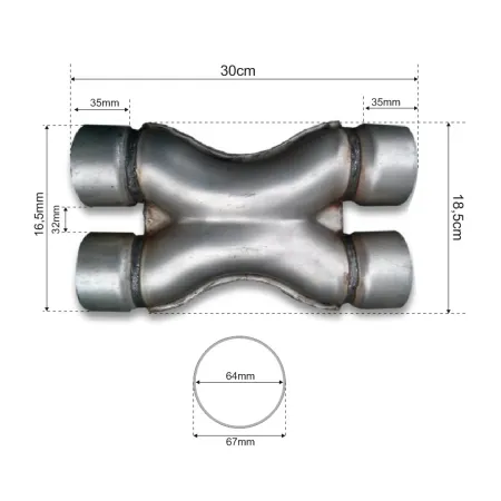 X-Pipe 63mm