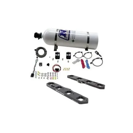 Direct Port Plate System Nitrous Express NX 20958-15 for 5.7 6.1 6.4L Hemi w/15lb Bottle