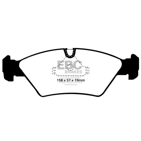 DP414 Klocki hamulcowe ULTIMAX2 EBC Brakes BMW 5 Series E28 518 5 Series E28 520 5 Series E28 524 5 Series E28 525 5 Series E28 528 5 Series E28 535 6