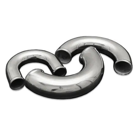 Kolanko aluminiowe 180' 63mm, 30cm