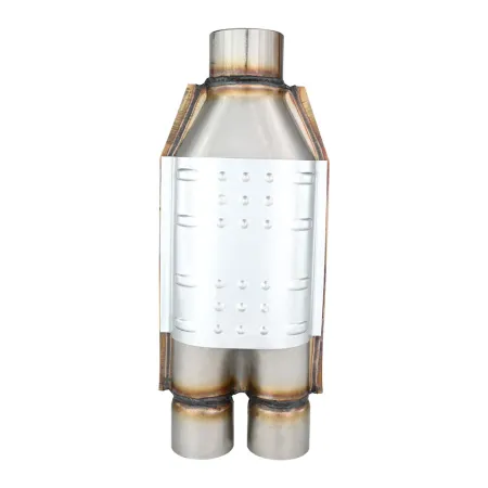 Uniwersalny Katalizator JRspec Euro 2 Do Silników 1.6 - 4.0L 63mm / 51mm Wlot / Wylot do rur 70mm - 63mm