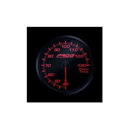 Wskaźnik Pro G Race Series RC, temperatury wody °C RED 60mm