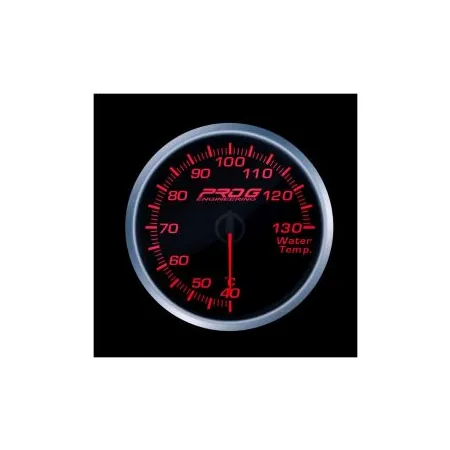 Wskaźnik Pro G Race Series RS, temperatury wody °C RED 52mm