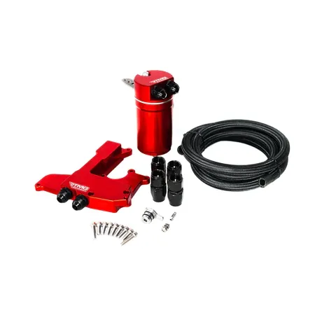 Oil Catch Can Kit Small RTMG Performance for 1.8 / 2.0 TSI - Black AN10