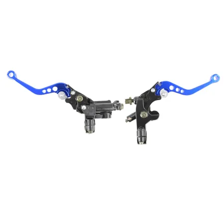 Dźwignia hamulca sprzęgła uniwersalna Motocykl Quad Niebieska