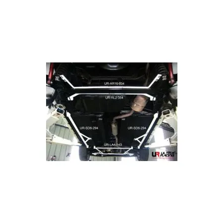 Rozpórka tylna dolna (Rear Lower Bar) (354) Ultra Racing Perodua Myvi (M300) 1.0/1.3 2WD 05-11/Myvi (M600) 1.3/1.5 11-17