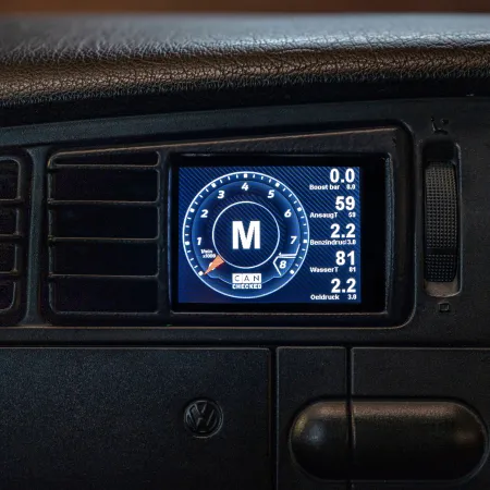 CANchecked Wyświetlacz MFD28 Gen2 VW Golf MK3 (Typ 1H) RHD 1991 - 1998