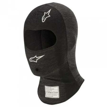 Alpinestars Balaclava ZX Evo v2 Black and Gray FIA Approved 8856-2018