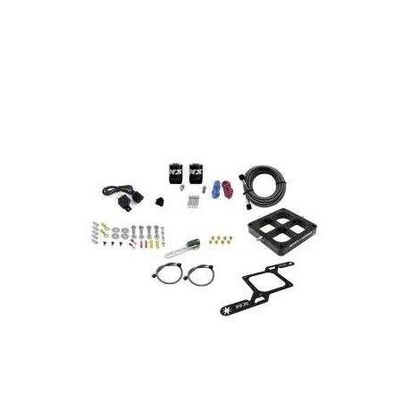 Billet Crossbar Plate System Dry Dual Stage 100-1000HP 4500 Flange without Bottle Nitrous Express NX 66247-00