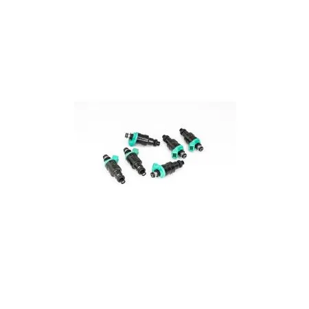 DeatschWerks zestaw 6 wtryskiwaczy paliwa 350cc/min, nisko ohmowe uniwersalne