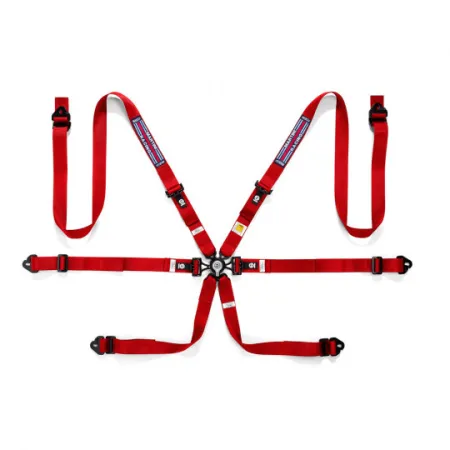 Sparco Martini Racing Harness Red FIA Approved 8853-2016 up to 2028