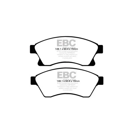 DP8065RPX Sportowe klocki hamulcowe RP-X Racing EBC Brakes