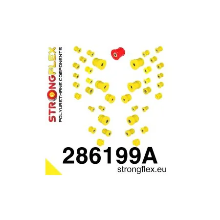 286199A: Kompletny zestaw tulei zawieszenia SPORT Nissan 350Z