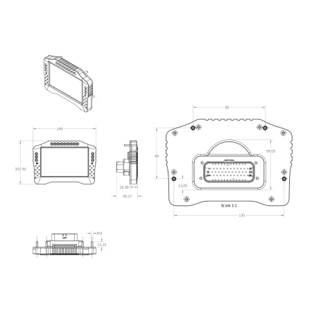 Ecumaster ADU 5'' Rev.2