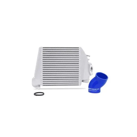 Intercooler Mishimoto Subaru WRX 2008-2014 srebrny + niebieski silikon