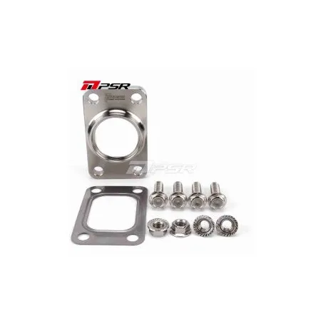 Pulsar PSR Billet Transition Flange T3 Open to 2" OD Tubing (Hardware Kit Included)
