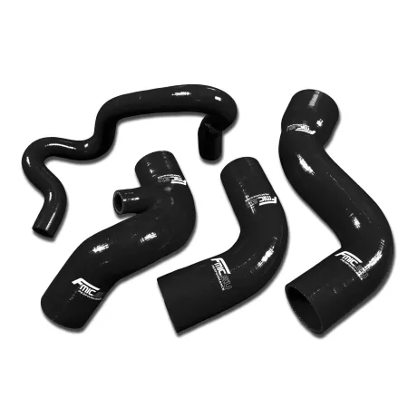 Zestaw Przewodów Silikonowych Turbo i Intercoolera FMIC.EU Audi A4 VW Passat B5 B5FL 1.8T 94-05 BK - Czarny