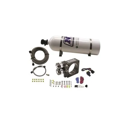 Nitrous Plate System with 15Lb Bottle for Ford Pushrod Style Engine 5.0L Nitrous Express NX 20955-15