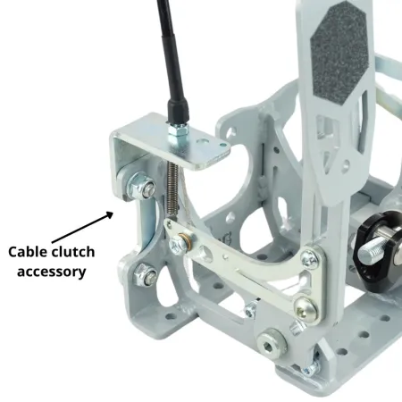 Pedalbox Eco Class Mocowany do Podłogi Kompaktowy RacingPedalBoxes - Szary